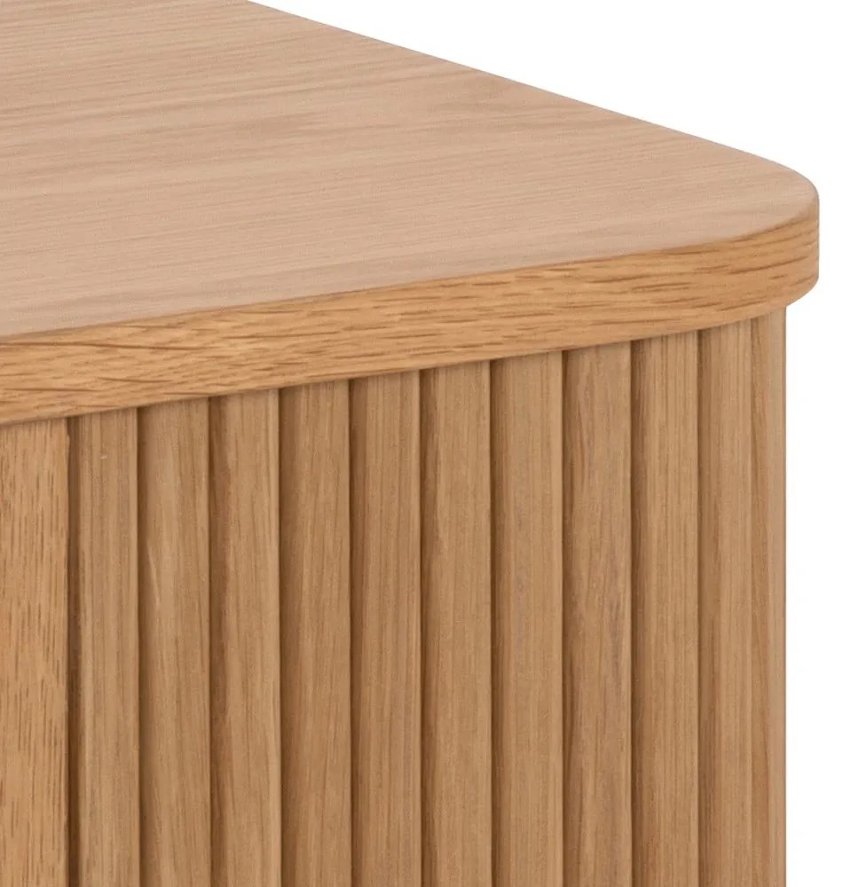 Нощно шкафче от дъб в естествен цвят Langley – Actona