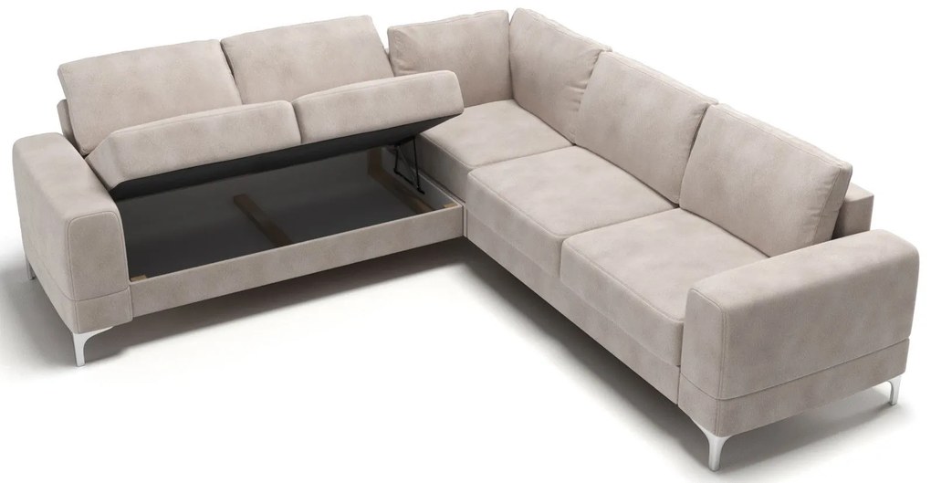 Ъглов диван Radial Max-Mple-Left