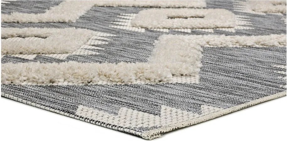 Бели и сиви килими Cheroky Merto, 115 x 170 cm - Universal