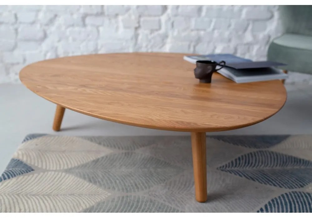 Масичка за кафе, изработена от ясенова дървесина Contrast Pick - Ragaba