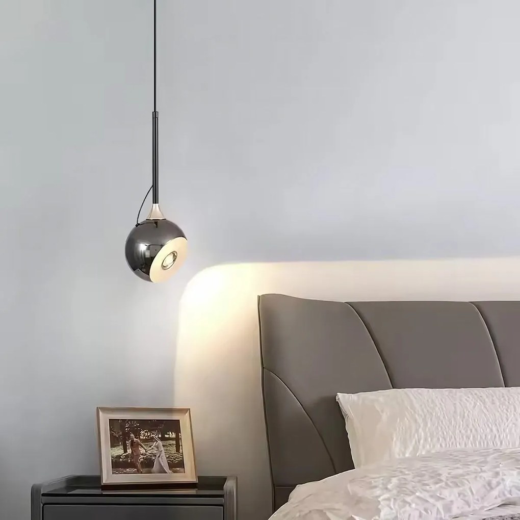 Пендел LED G087-1CP BLACK CHROME