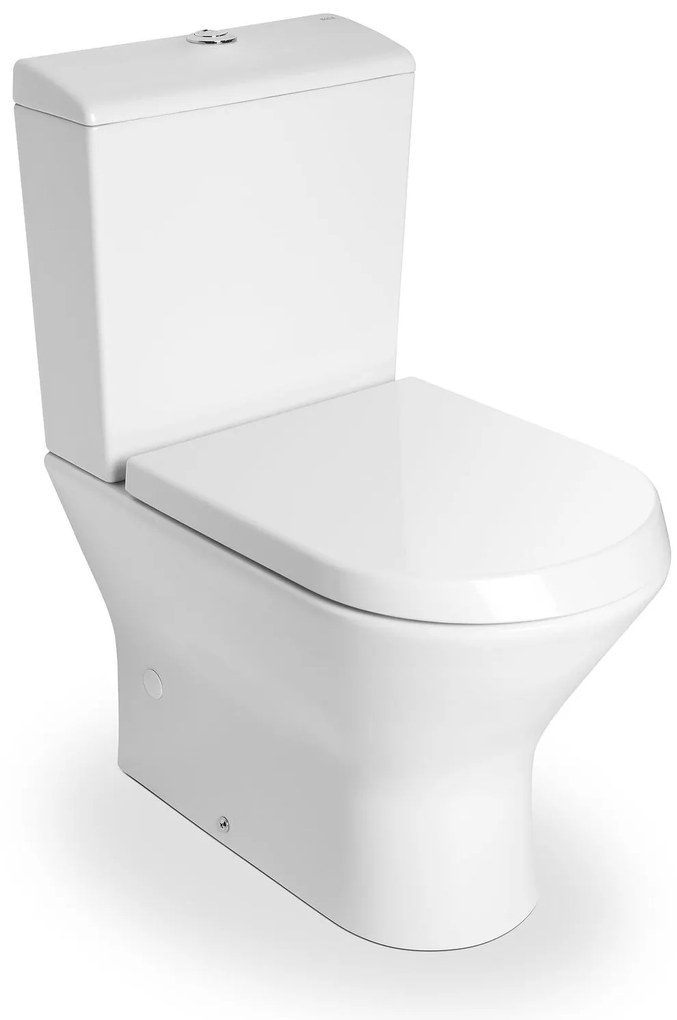 Тоалетна чиния за моноблок, Roca, A342642000 с двойно оттичане, Compact, 36x61.5x78см