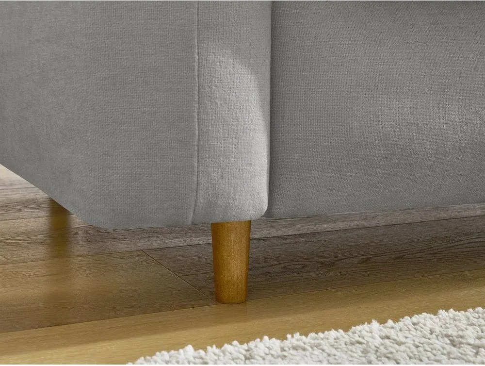 Сив диван за ежедневно спане/сгъваем 220 cm Cocoone – Bobochic Paris