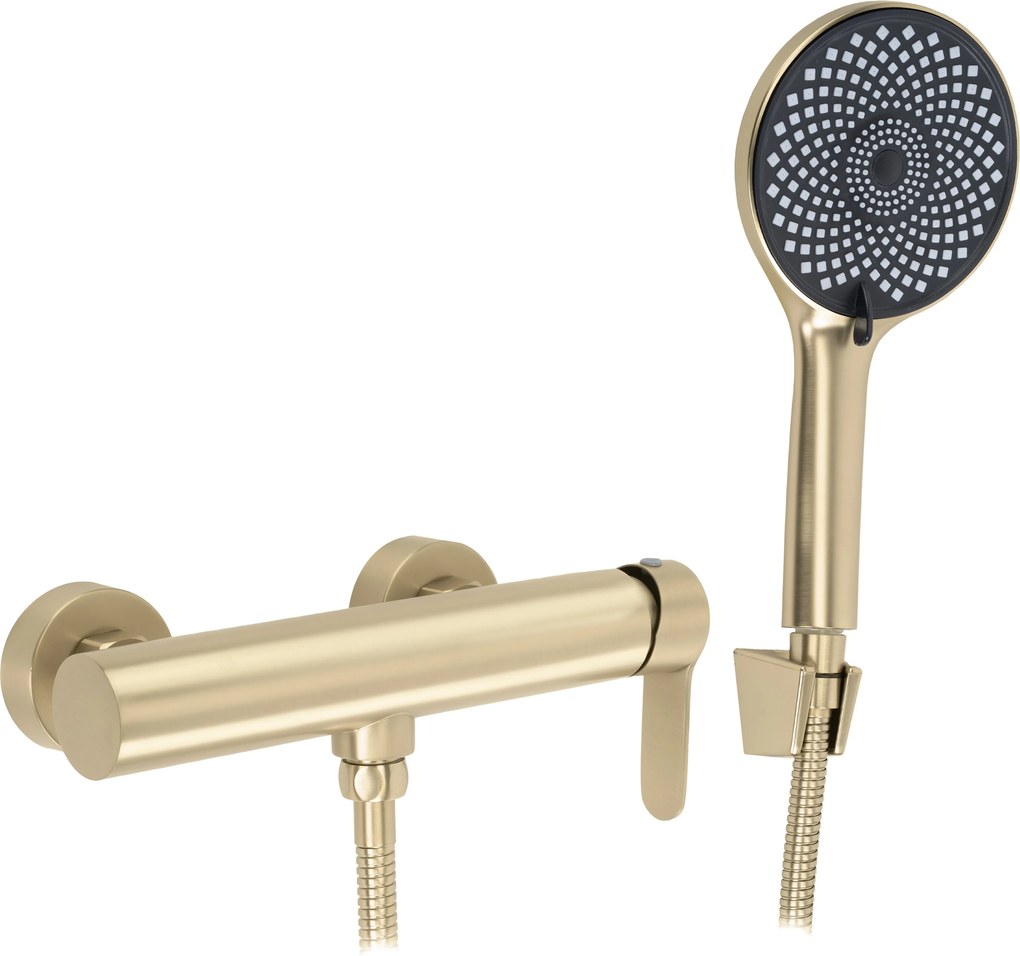 Смесител за душ Arcos Brush Gold