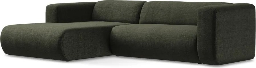 Зелен ъглов диван (ляв ъгъл) Ekahi – Makamii