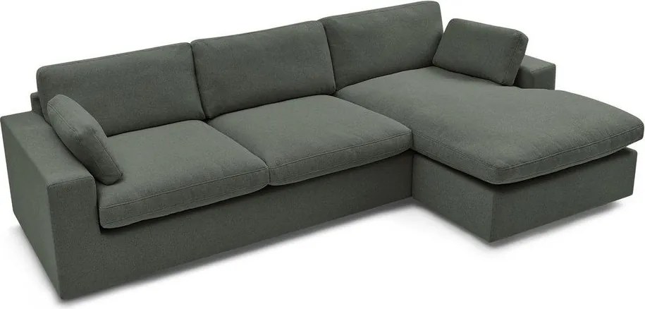 Зелен ъглов диван Belair – Bobochic Paris