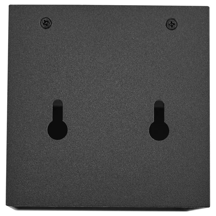 Външна стенна лампа черна вкл. LED 2-светлини IP65 Solar - Charlene