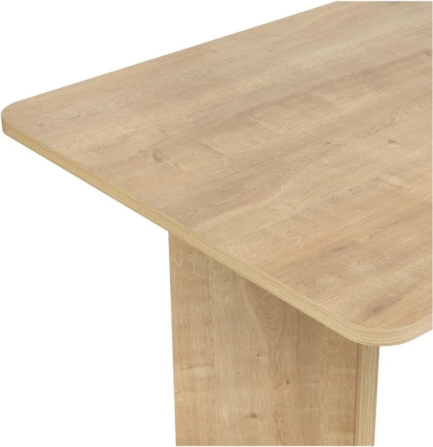 Трапезна маса от декор от дъб 90x180 cm Linza – Kalune Design