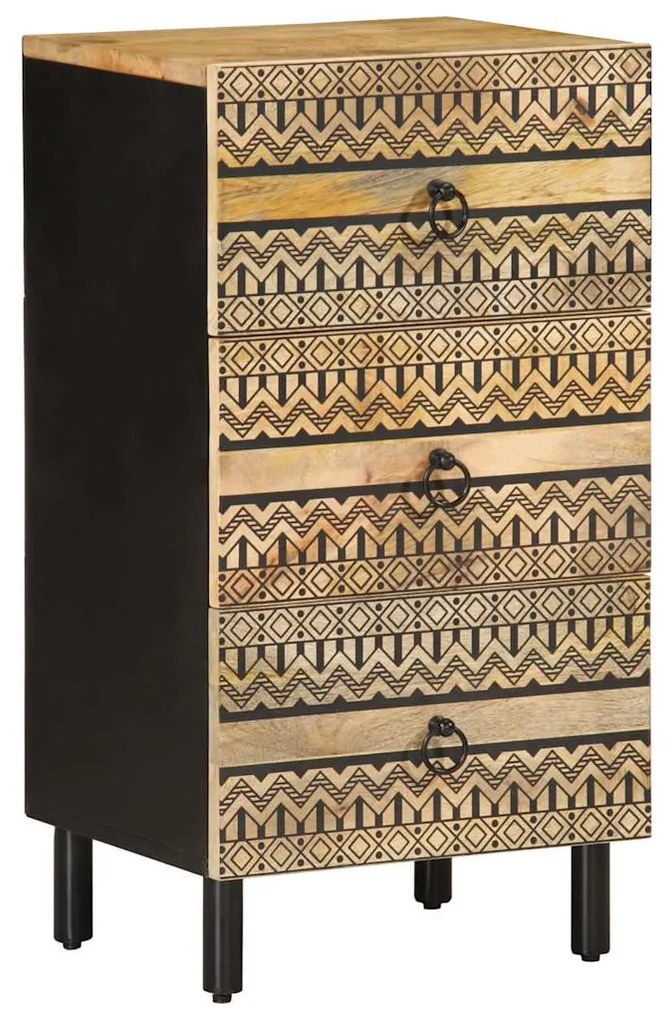 4018651 vidaXL Бюфет 40x33,5x75 см грубо мангово дърво масив