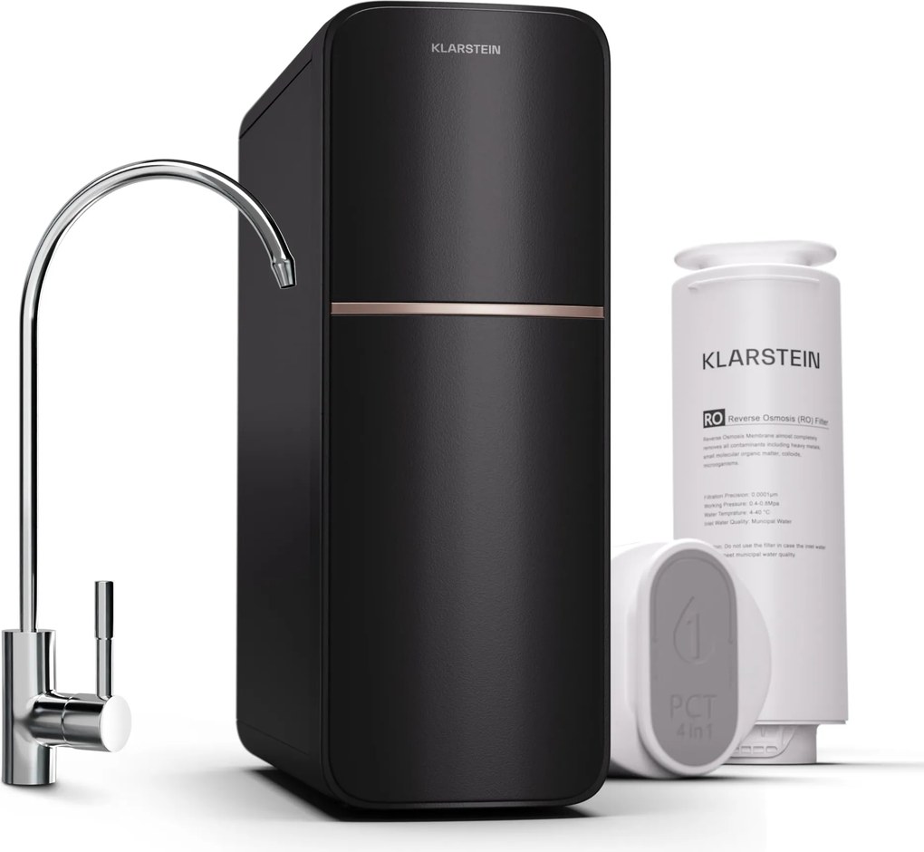 Klarstein PureLine 600, филтрираща система, обратна осмоза, 600 GPD / 2270 литра/ден