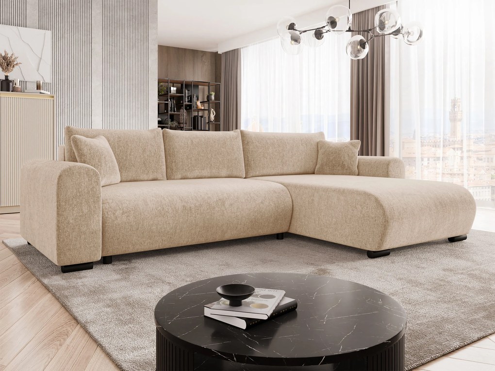 Ъглов диван Merkos-Зелено