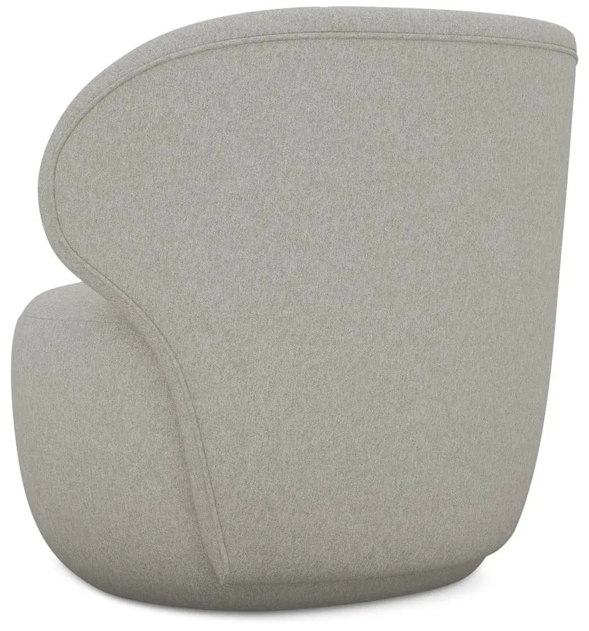 Светлосиво кресло Kama – Makamii