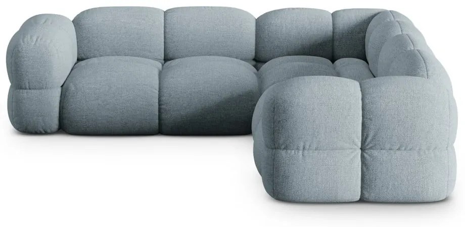 Светлосин ъглов диван Loretto – Cosmopolitan Design