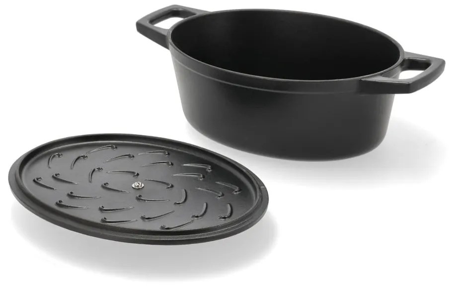 Гърне от излято желязо с капак подходящо за индукционен котлон 3,8 l – Holm