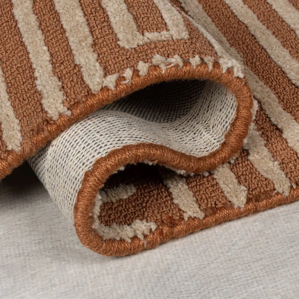 Теракотен килим 120x170 cm Kylo – Flair Rugs