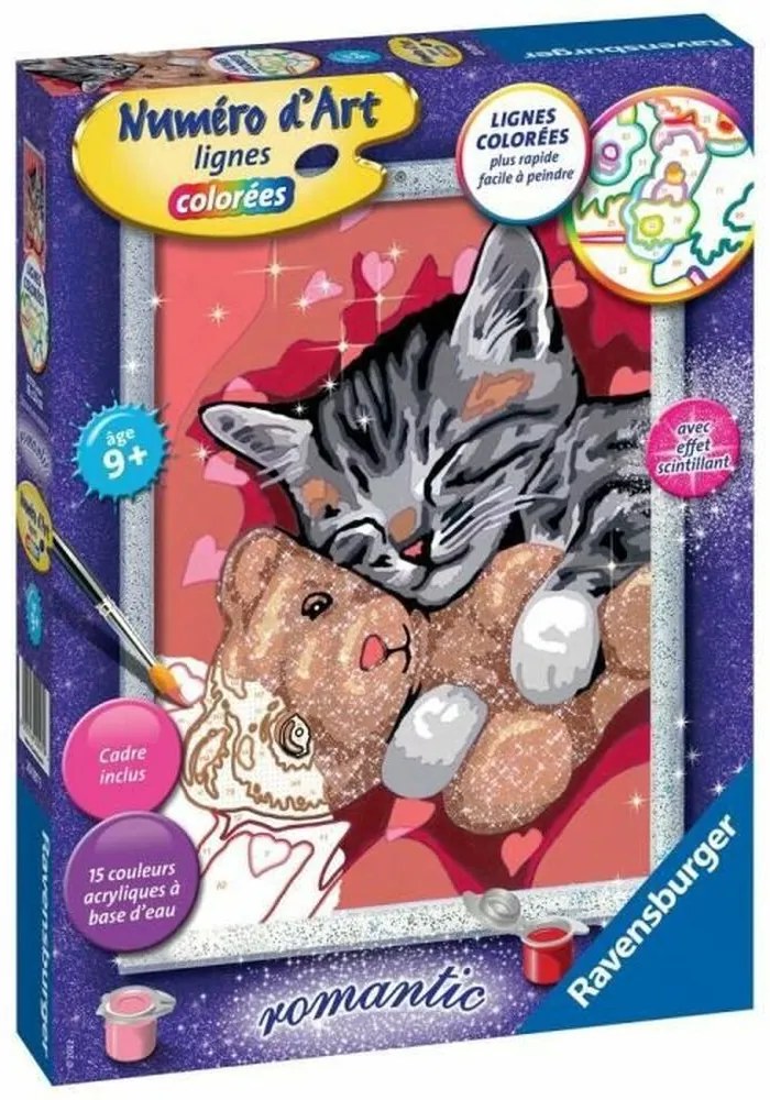 Занаятчийска игра Ravensburger Kitten and teddy bear