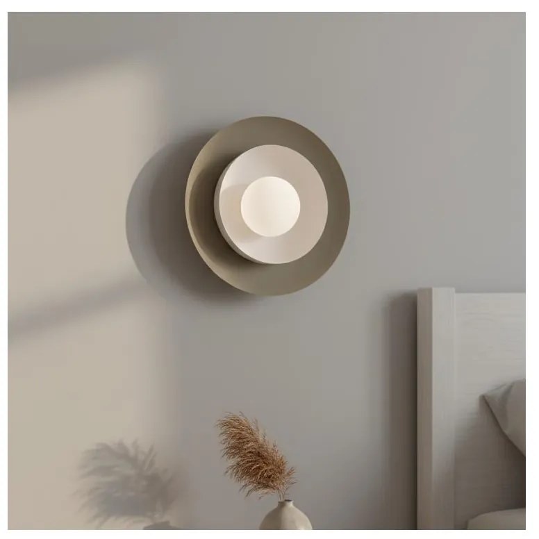 Стенно осветително тяло POPPI 1xG9/8W/230V бежово/бяло