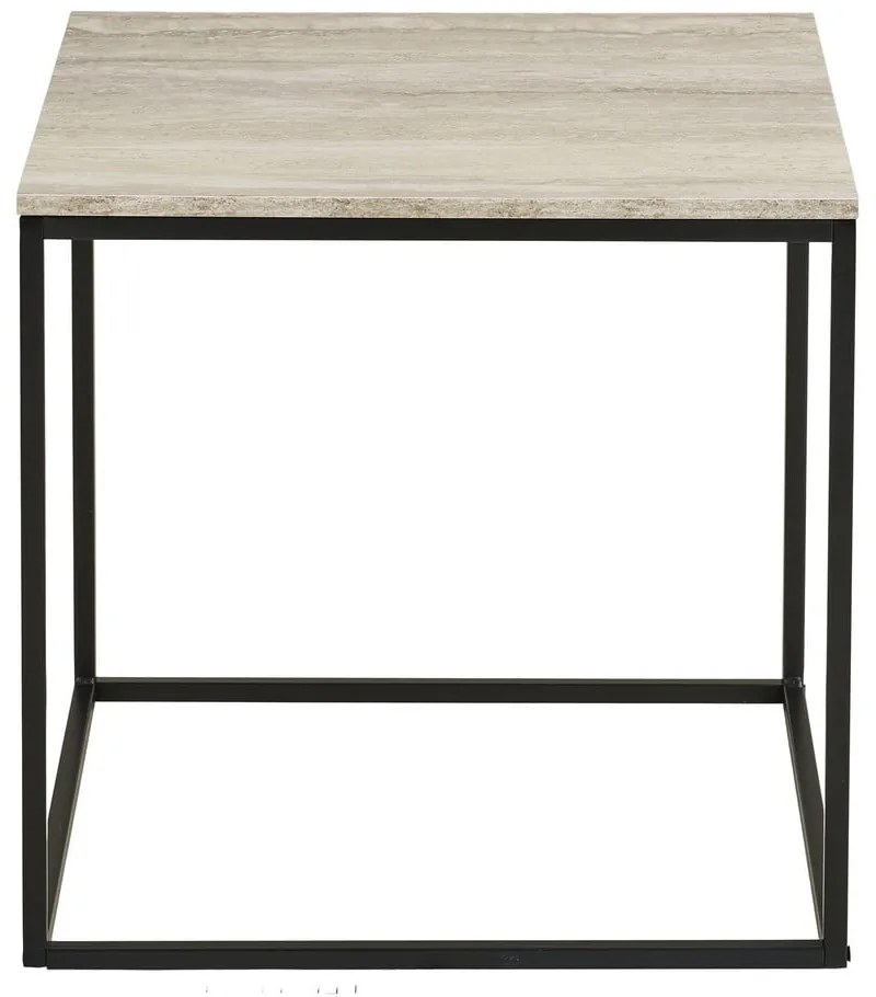 Странична масичка от декор от камък 45x45 cm Vita – House Nordic