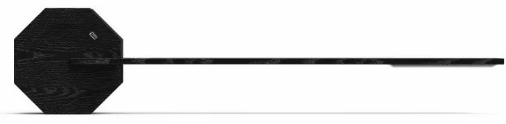 Черна LED настолна лампа (височина 38 cm) Octagon One – Gingko