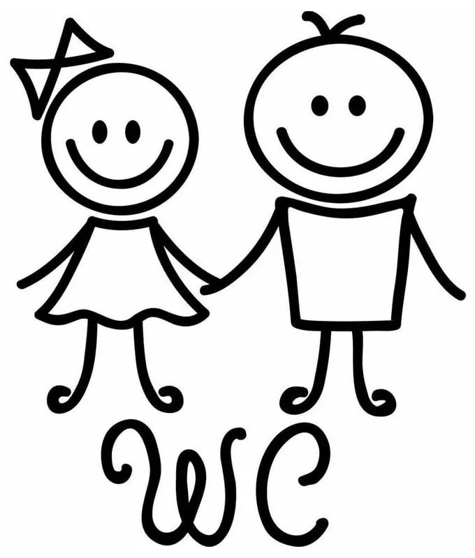 Стикер за щастливи деца - Ambiance