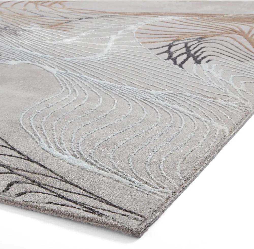 Сиво-сребърен килим 230x160 cm Creation - Think Rugs