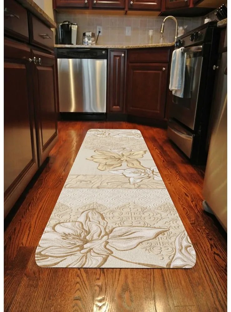 Бежова пътека подходяща за пране 58x240 cm Sandy – Oyo Concept