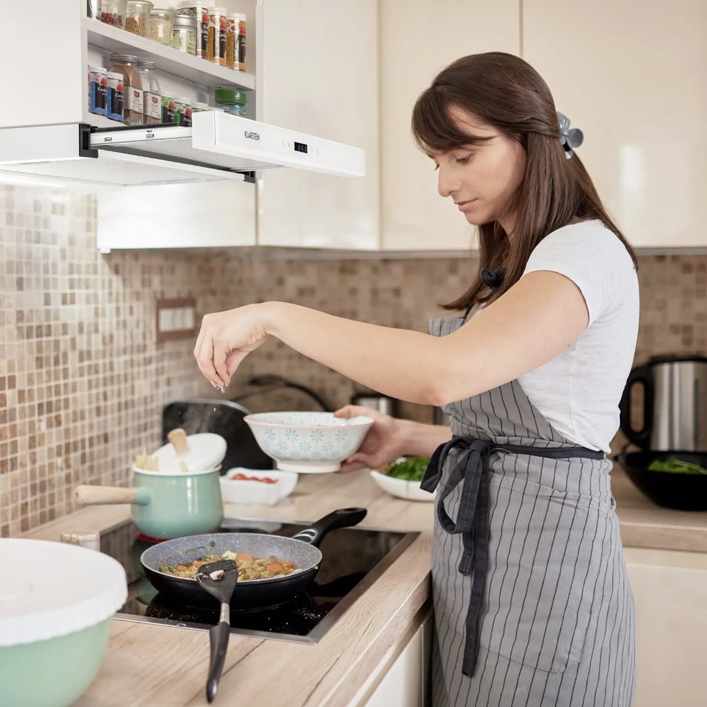 Klarstein Mariana Neo 60, подвижен абсорбатор, 60 см., 640 m³/h, изсмукване, LED