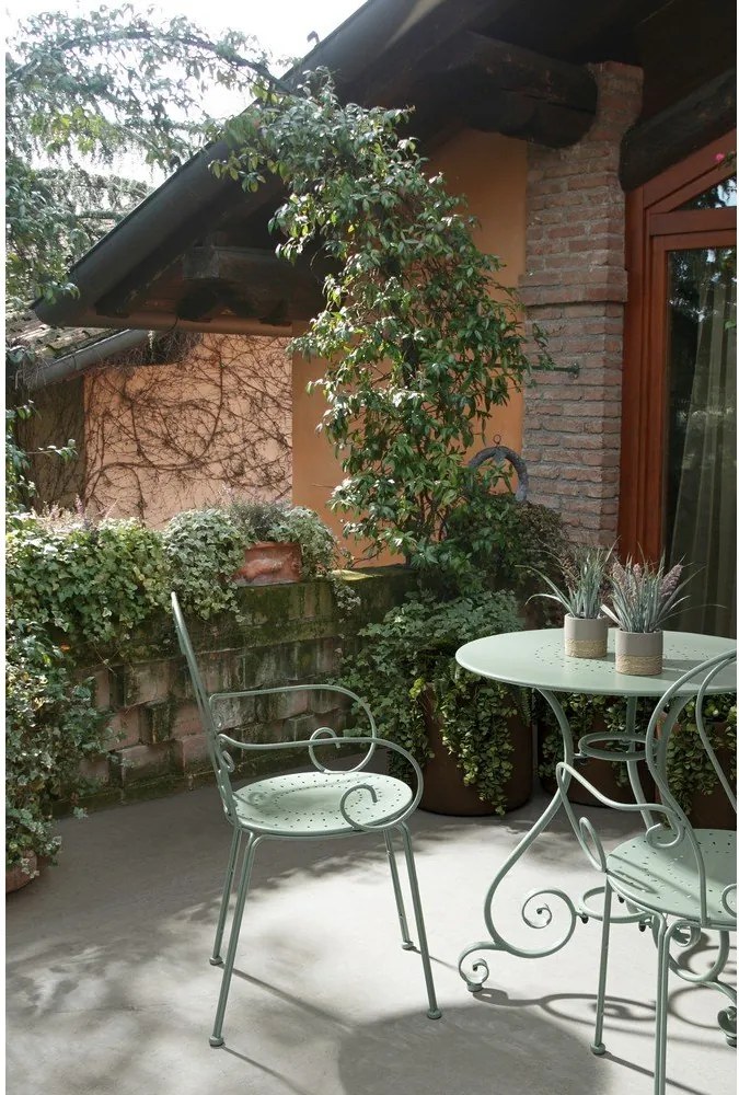 Стоманена кръгла градинска масичка ø 70 cm Etienne – Bizzotto