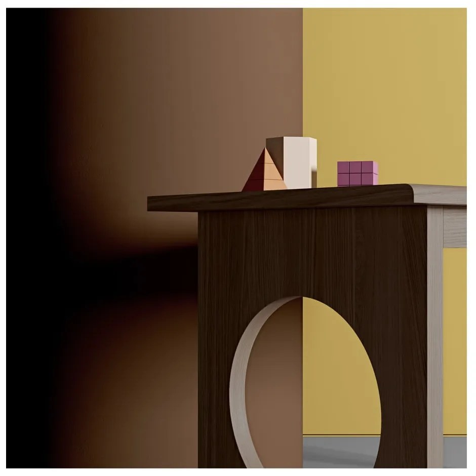 Кафяво бюро Bau - Woodman