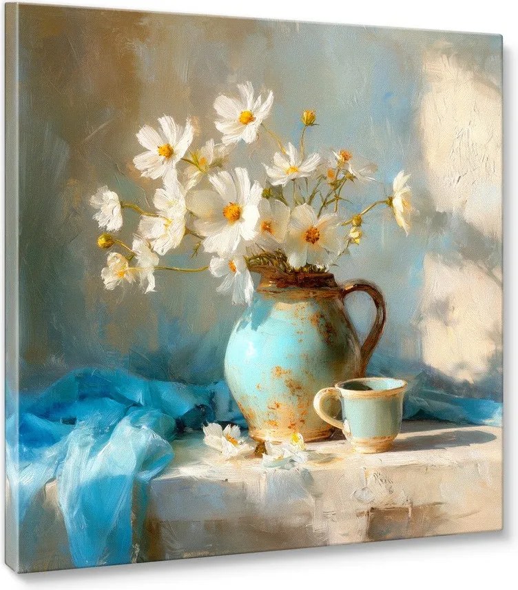 Печатна картина с включена рамка 70x70 cm Anemone – Styler