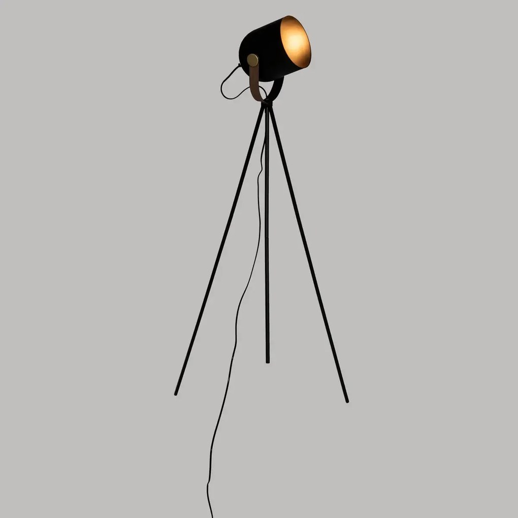 Лампион atmosphera Bil, Метал, Черен, 136 cm