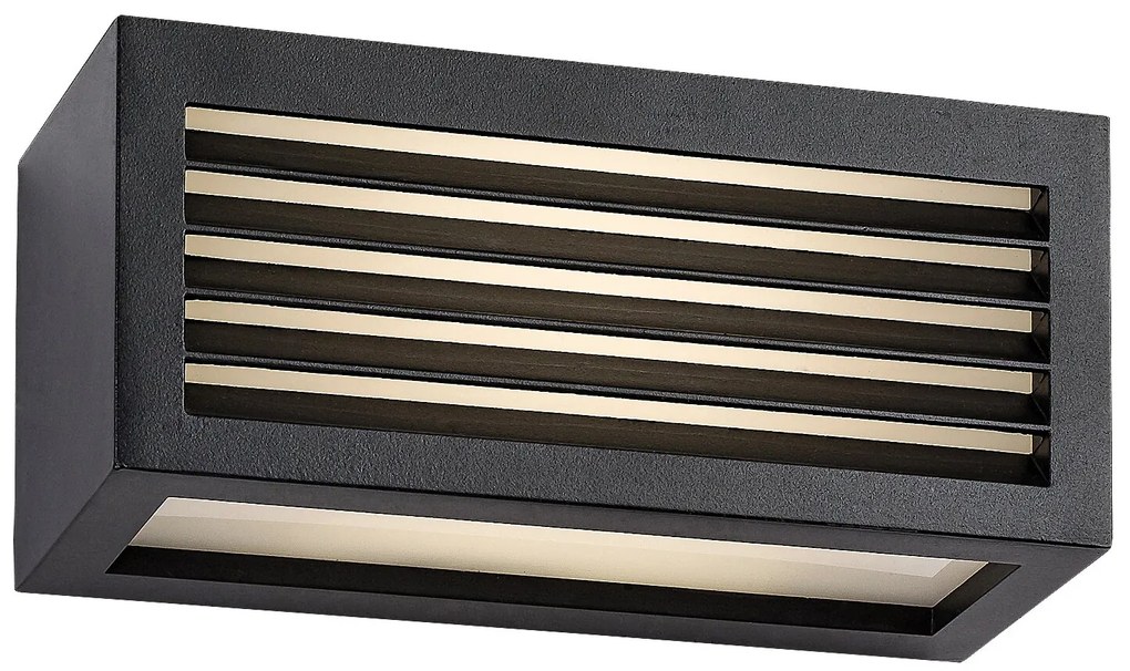 RABALUX 77100 Lublin, външен аплик, LED10W, L25cm, с решетка - 77100