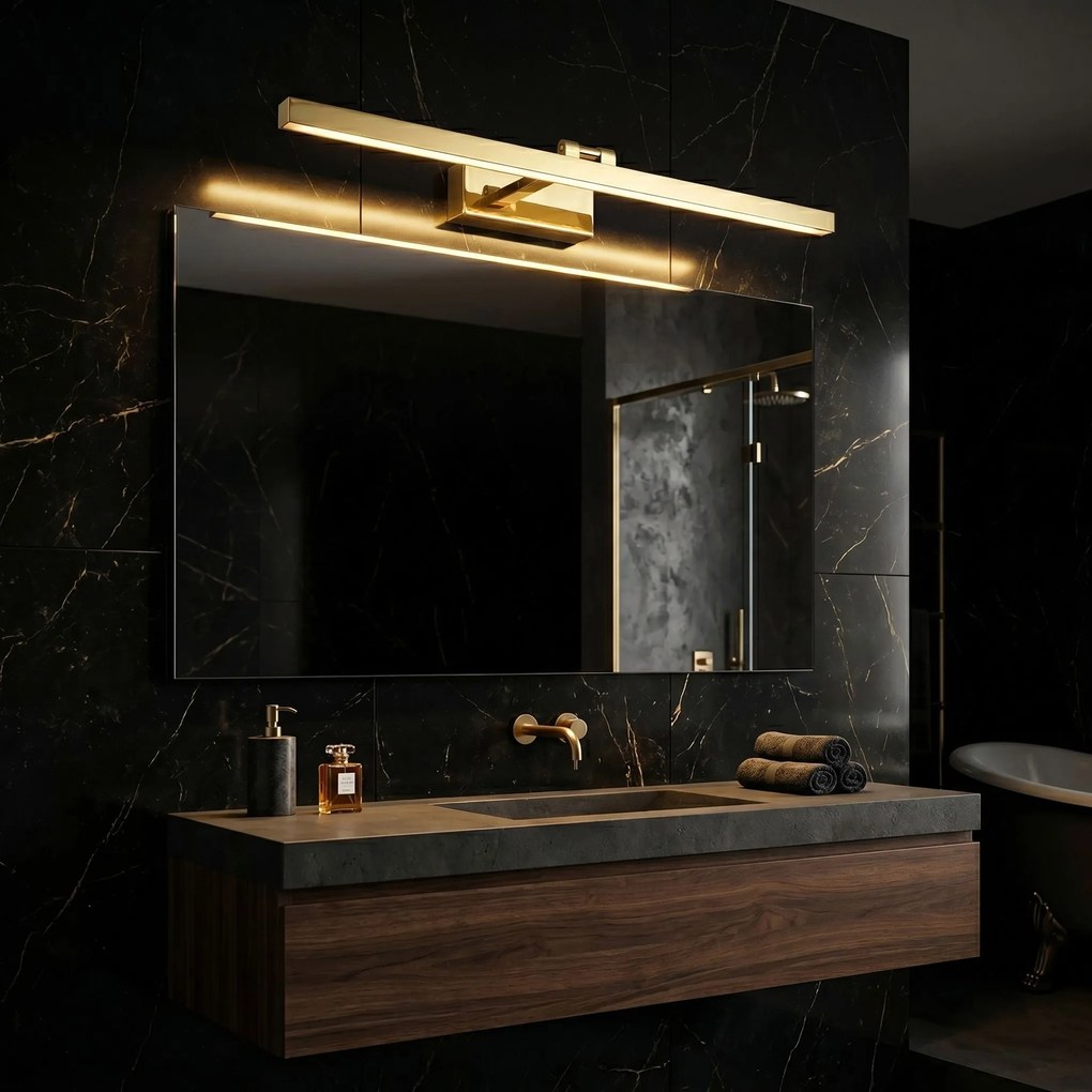 LED аплик за баня APP1862-1W 80 cm GOLD