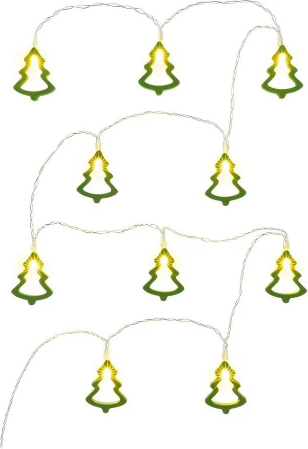 Retlux - LED декоративна гирлянда 10xLED/2xAA 1,6m топла бяла