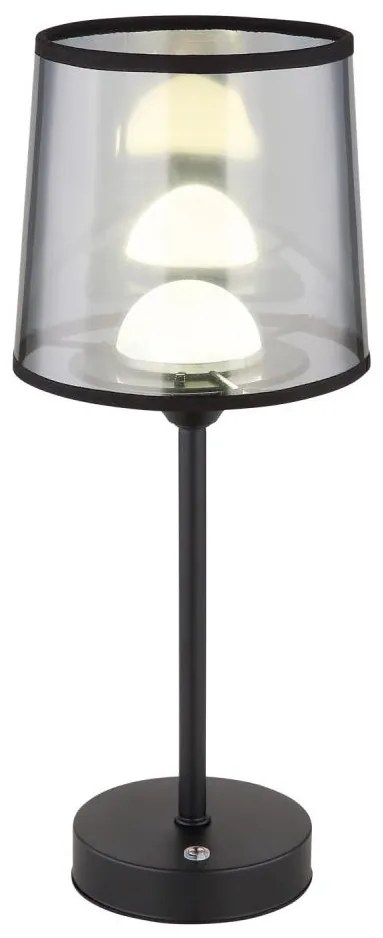 Globo 21008S - LED настолна лампа LUNKI LED/2,5W/3,7V 2700-6500K черна