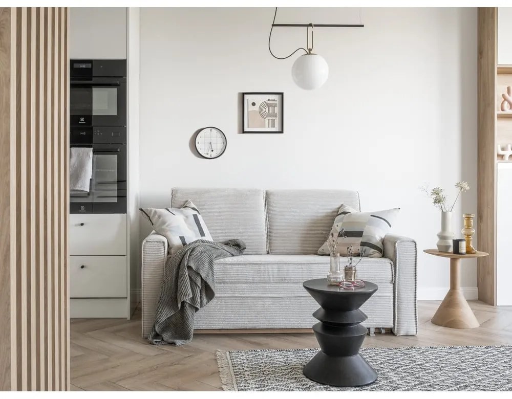 Бял разтегателен диван 168 cm Lucky Lucy - Miuform