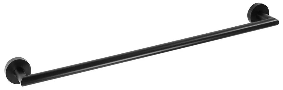 Държач за кърпи от черен месинг X-Round - Sapho