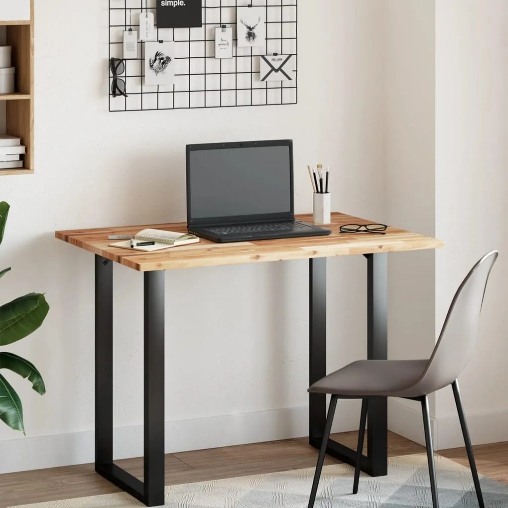 3279758 vidaXL Плот за бюро, маслен финиш, 100x70x2 см, масивно дърво акация