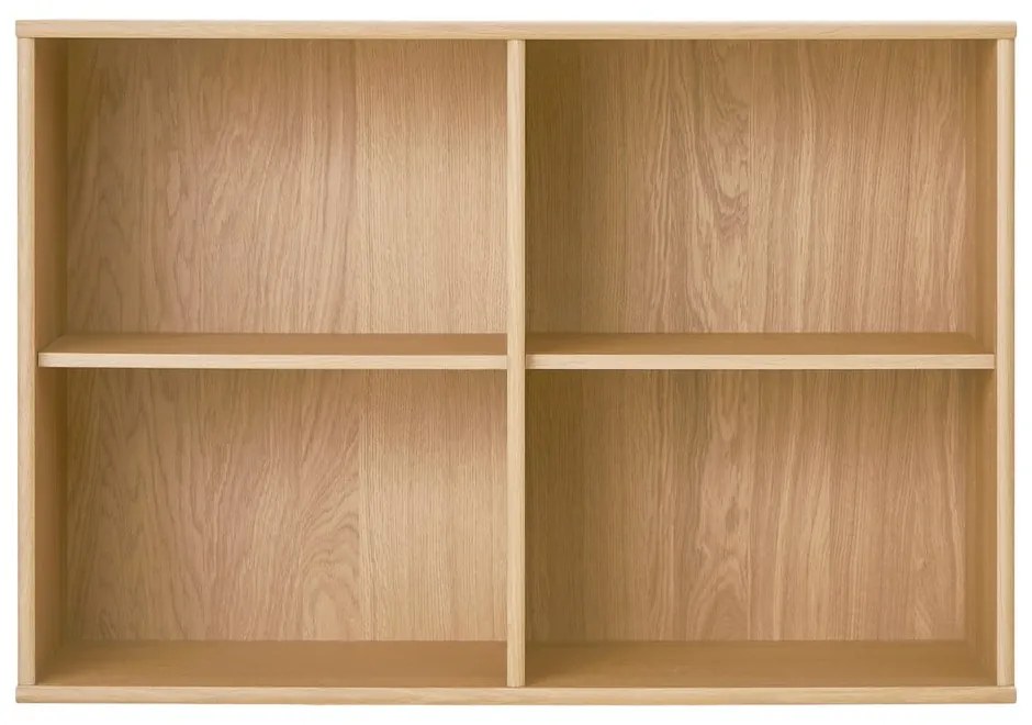 Висяща библиотека от декор от дъб в естествен цвят 89x61 cm Mistral – Hammel Furniture