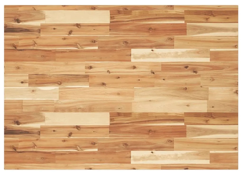 4008830 vidaXL Плот за маса, правоъгълен, 120x70x2 см, акация масив