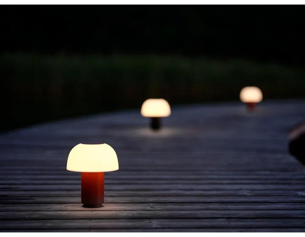 Оранжева алуминиева LED затъмняваща се настолна лампа (височина 22 cm) Harvest – Zone
