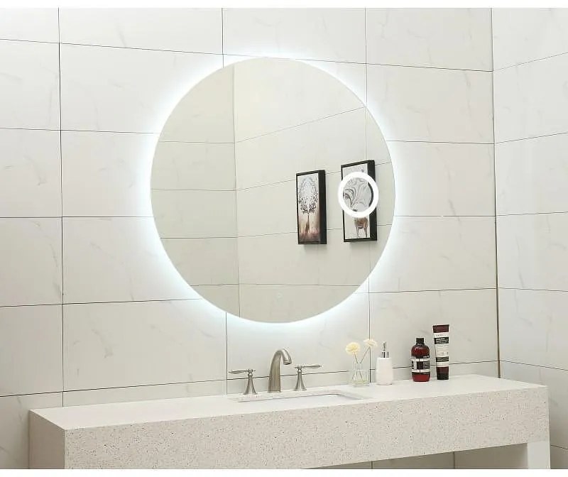 LED огледало за баня, 100x100см, Inter Ceramic, ICL 1807