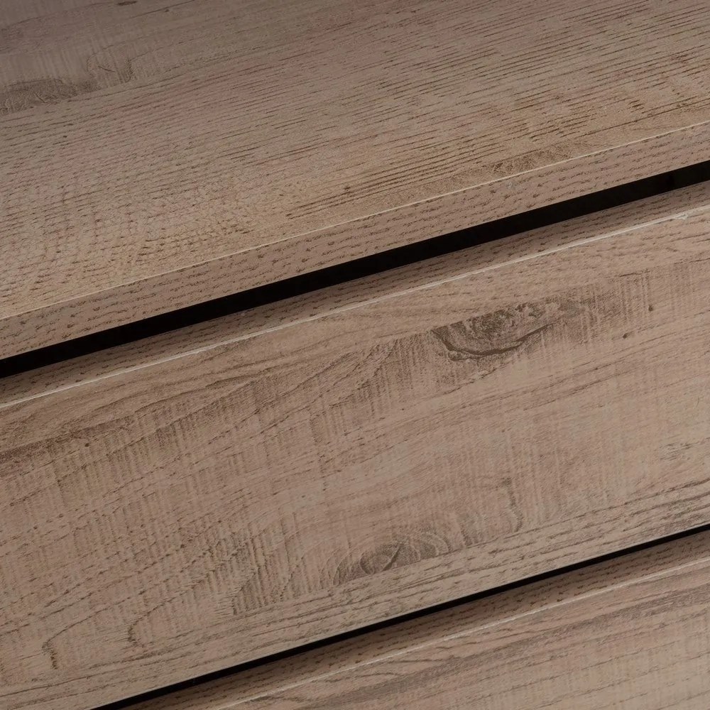 Отворен модулен шкаф от декор от дъб в естествен цвят 60x180x45 cm Modular – Casa Selección