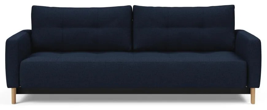 Тъмносин разтегателен диван 232 cm Pyxis - Innovation