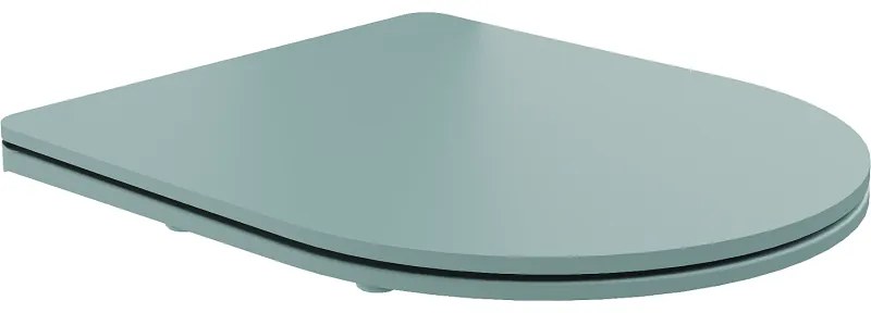 Mexen дъска със забавено падане slim, дуропласт, светло зелена мат - 39740048