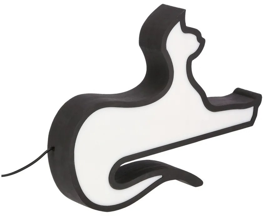 Черна бебешка лампа Cat - Candellux Lighting