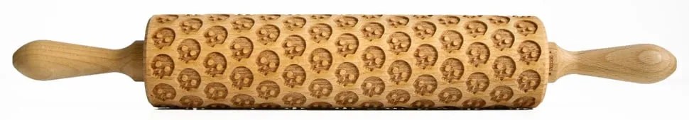 Дървен релефен валяк за тесто Scul - Valek