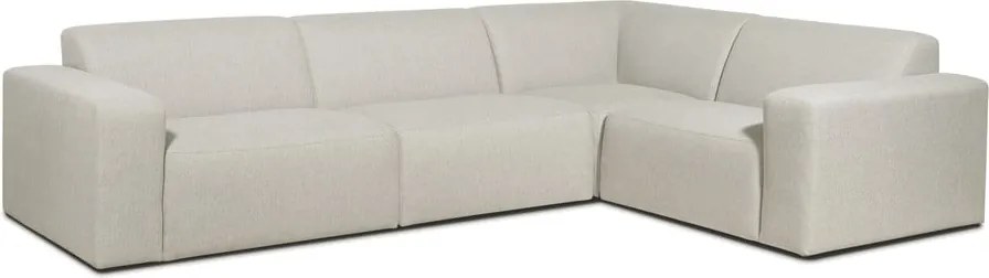 Бежово-кремав ъглов диван (десен ъгъл) Roxy – Scandic