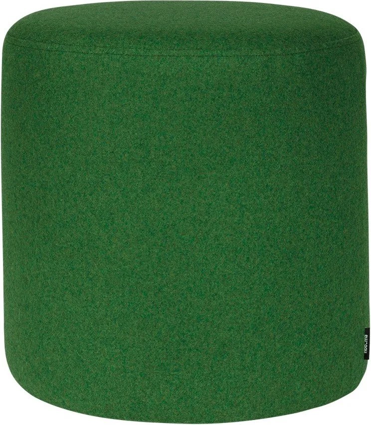 Зелена вълнена табуретка Folk – noo.ma