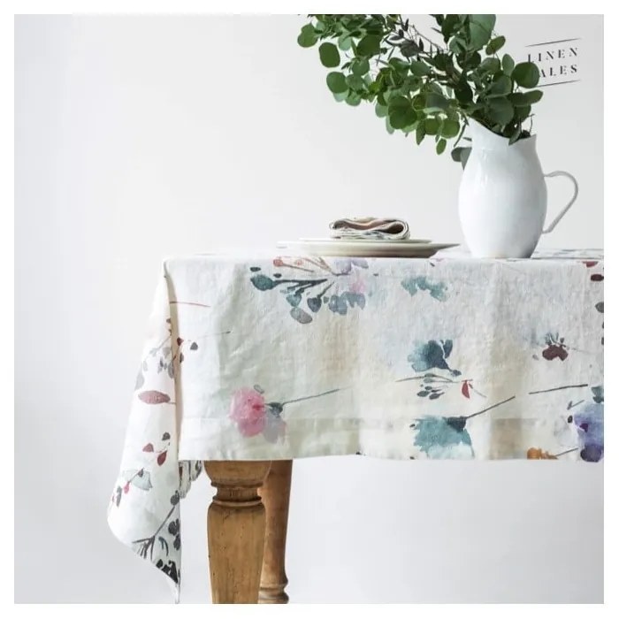 Ленена покривка за маса 140x140 cm - Linen Tales